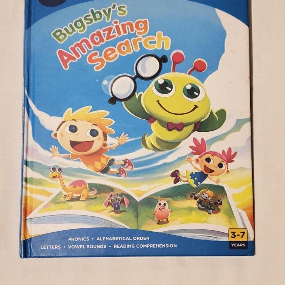 CHILDREN'S VTECH BUGSBY AMAZING STORY Learning Book